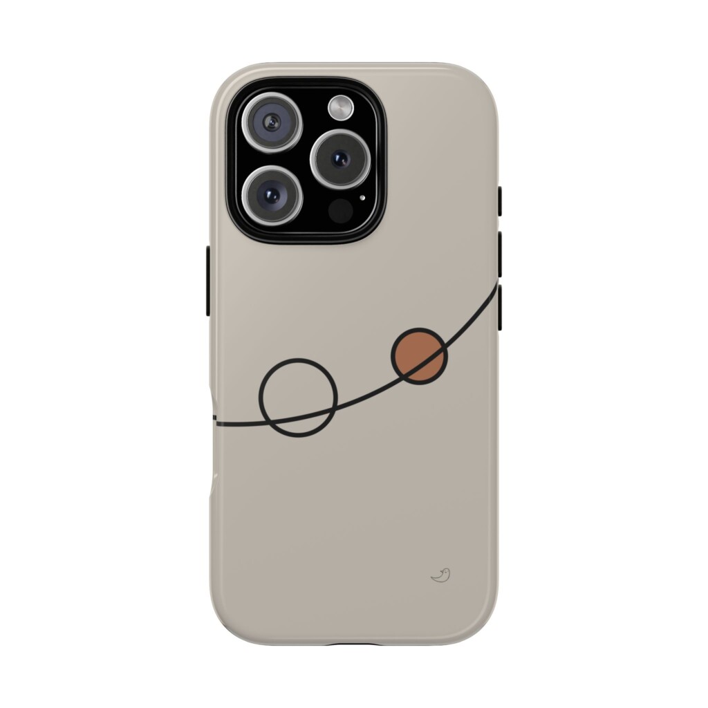 Balance 08 – Minimal Abstract Phone Case Phone Cases  - 1