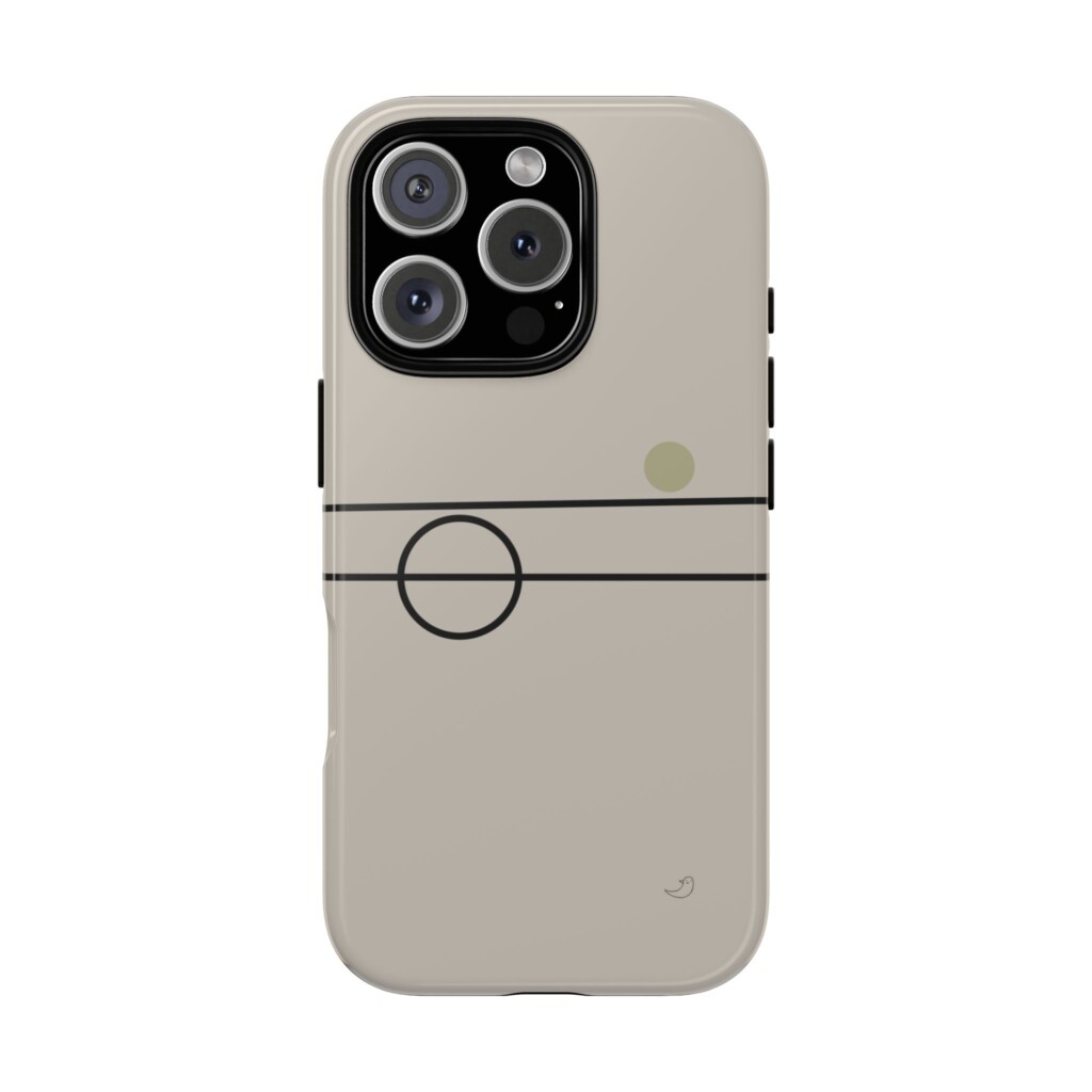 Balance 06 – Minimal Line Art Phone Case Phone Cases  - 1