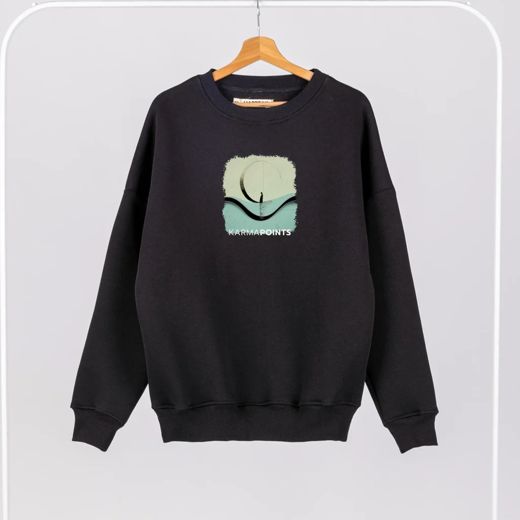 Unisex Sweatshirt “Karma Points” Sweatshirts  - 1