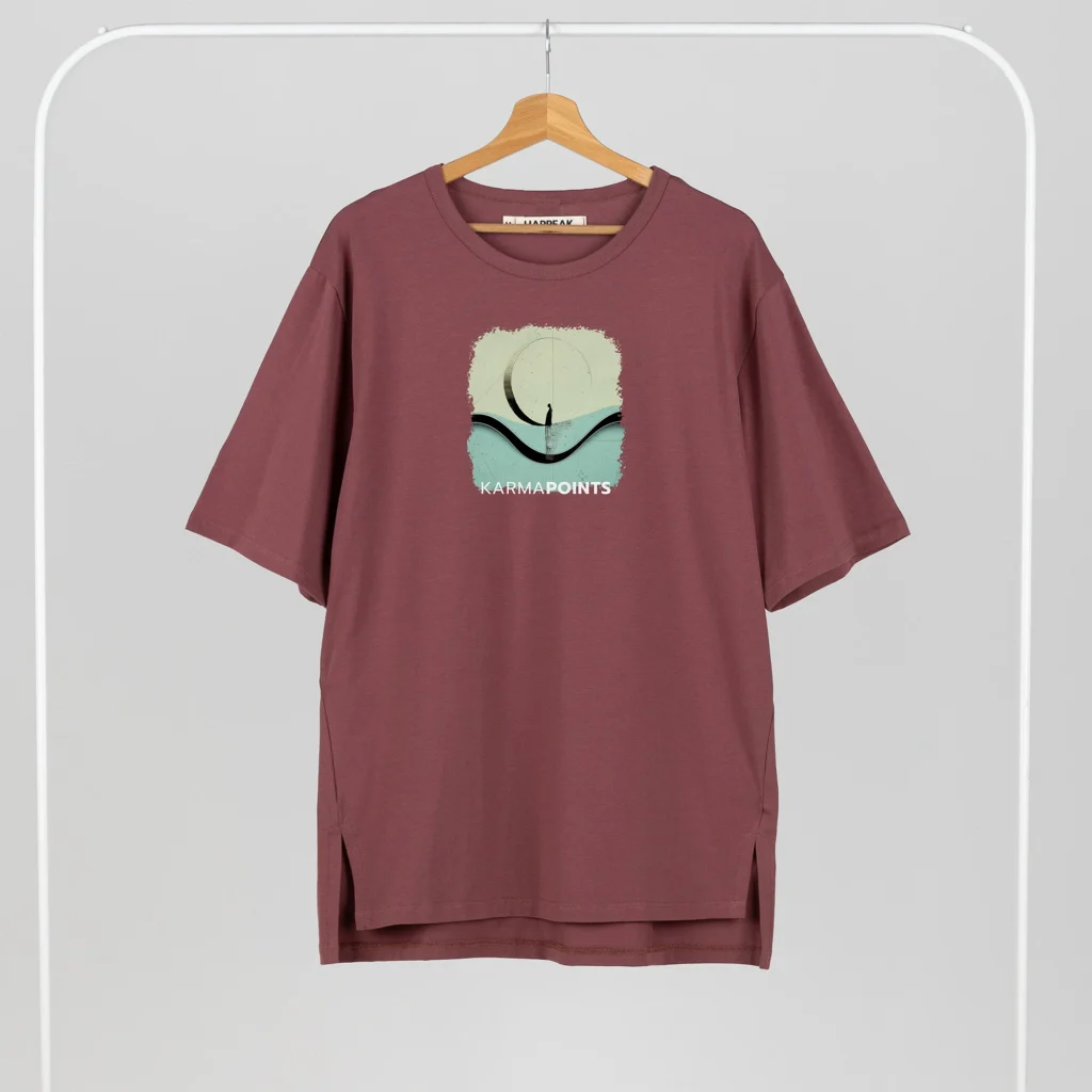 Unisex T-shirt “Karma points” T-shirts  - 2
