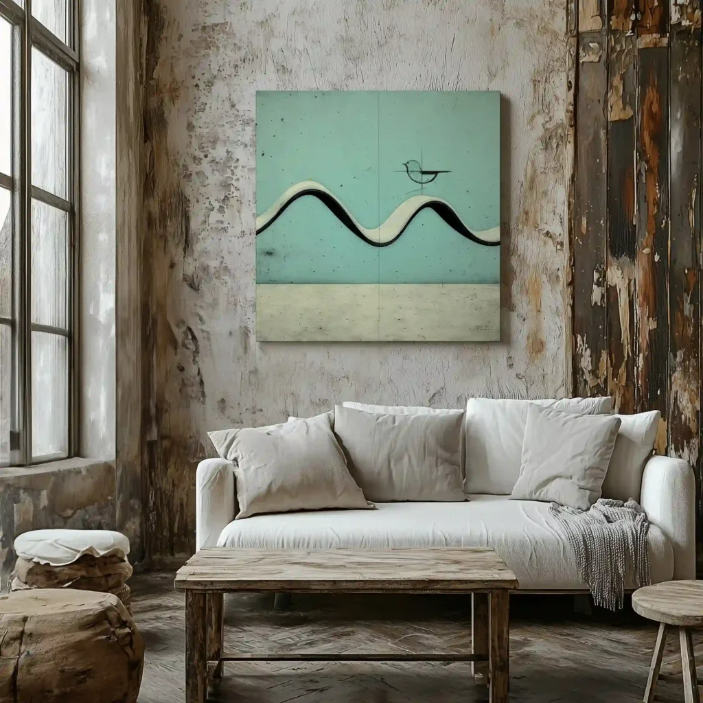 Canvas “With The Wave” Canvas  - 1
