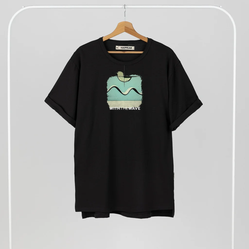 Unisex T-shirt “With the wave” T-shirts  - 1