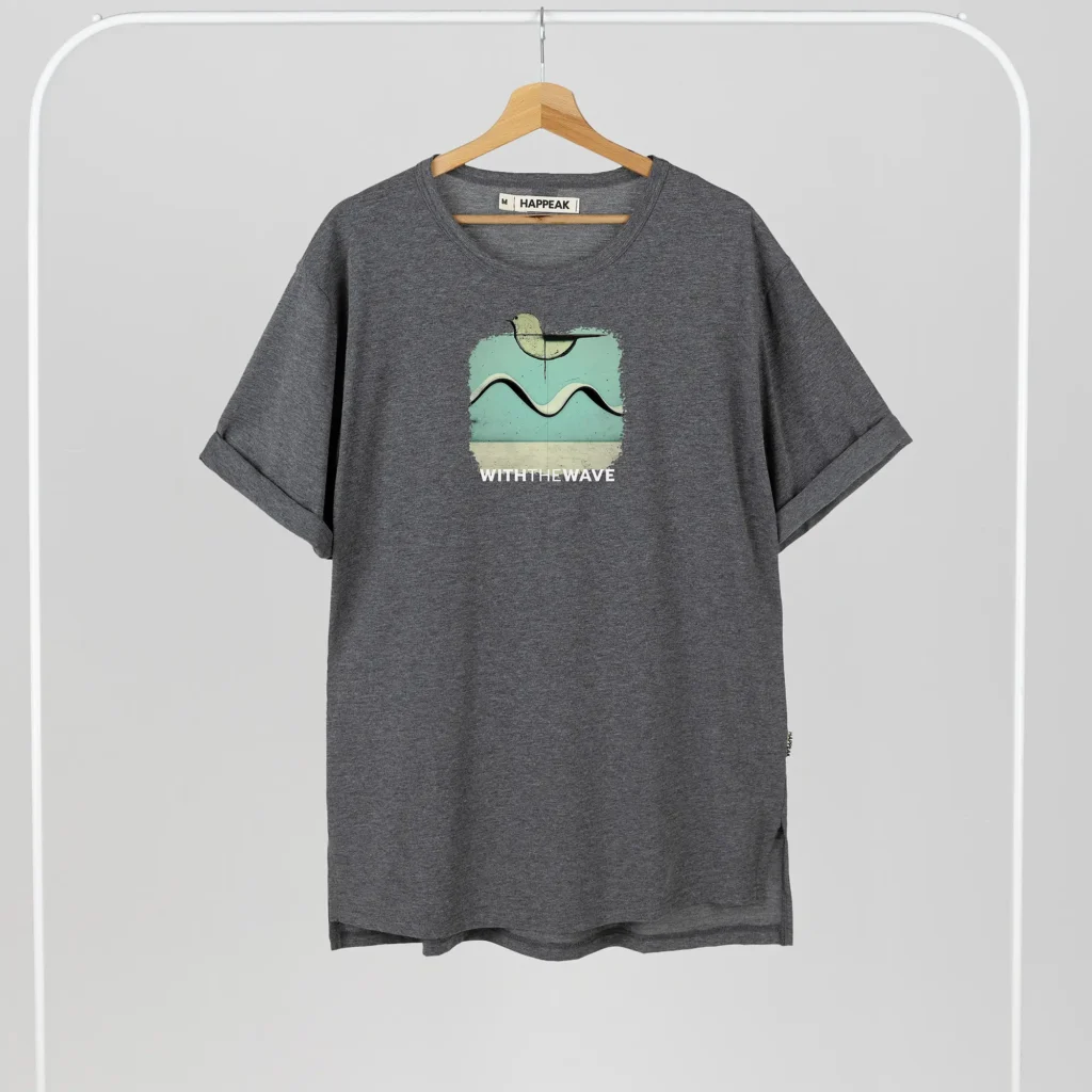 Unisex T-shirt “With the wave” T-shirts  - 4