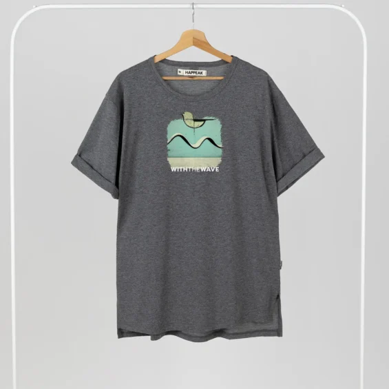 Unisex T-shirt “With the wave” T-shirts  - 4