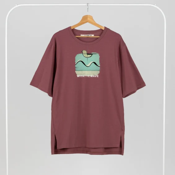 Unisex T-shirt “With the wave” T-shirts  - 3