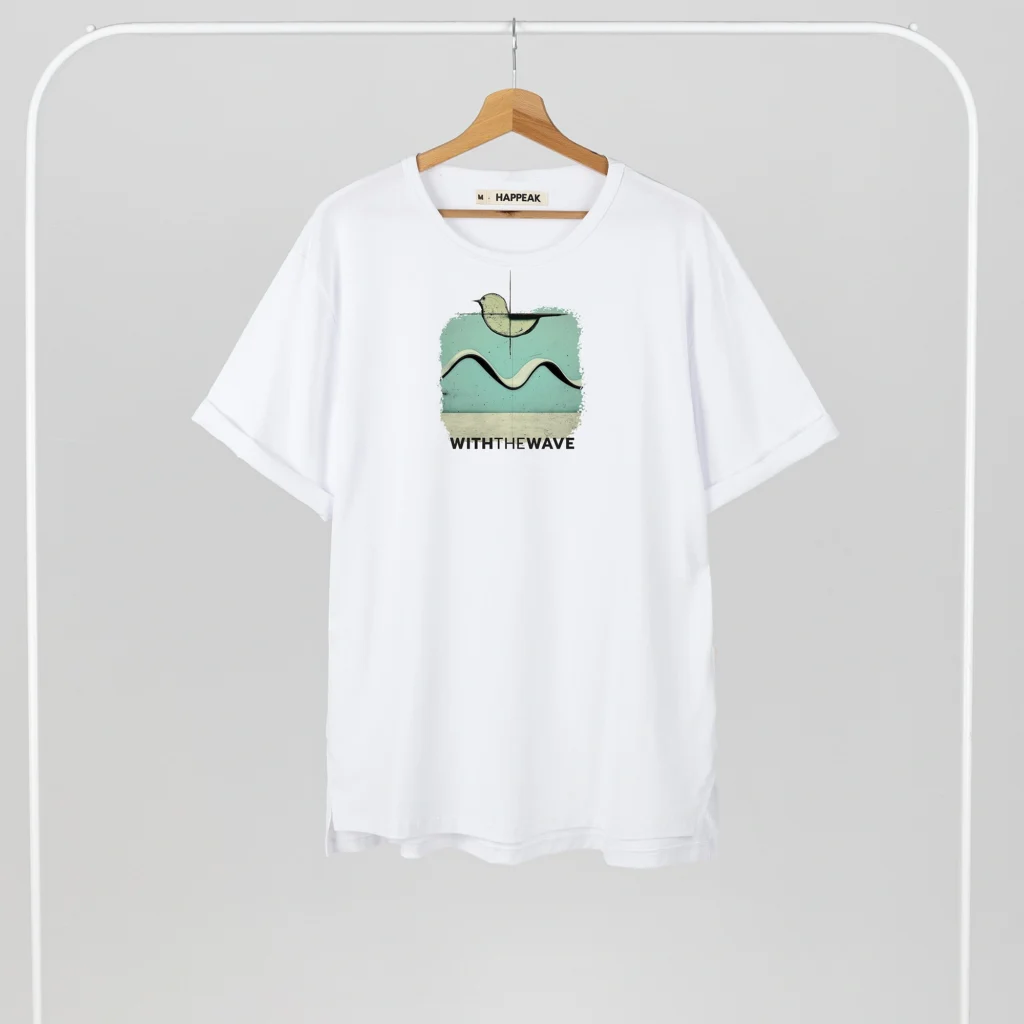 Unisex T-shirt “With the wave” T-shirts  - 2