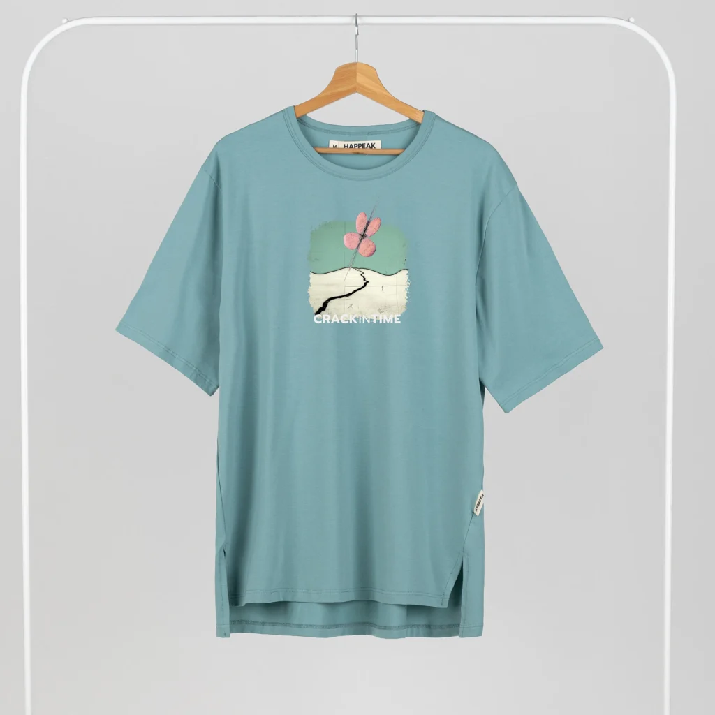 Unisex T-shirt “Crack in time” T-shirts  - 5