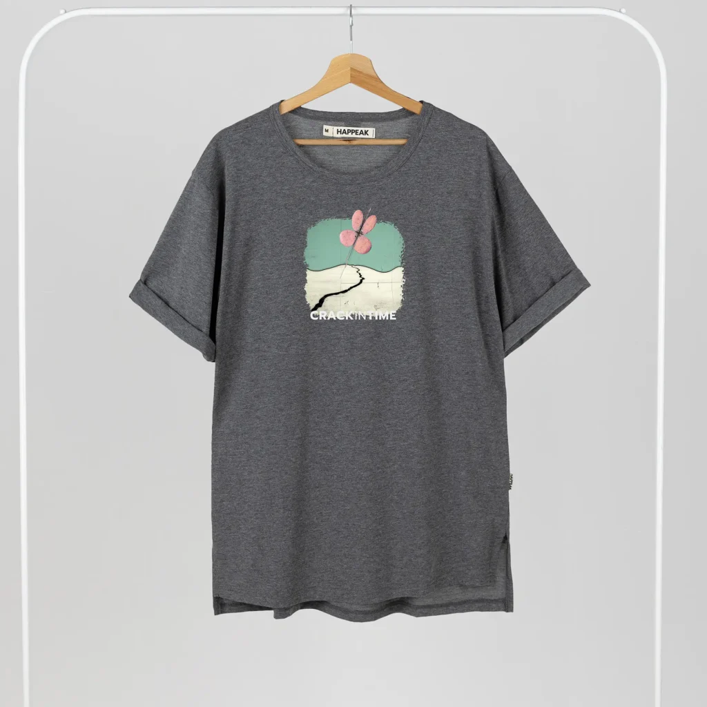 Unisex T-shirt “Crack in time” T-shirts  - 3