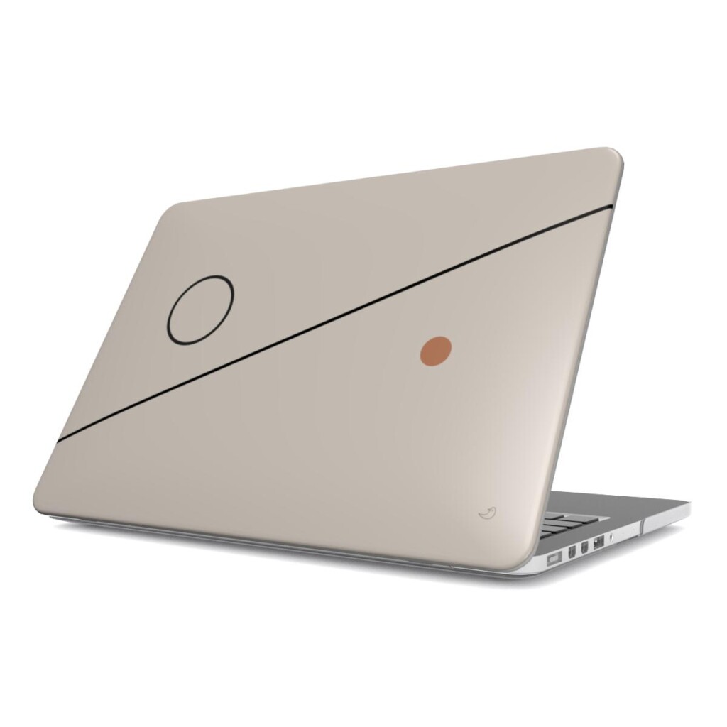 Balance 01 – Minimal Geometric MacBook Case MacBook cases  - 1