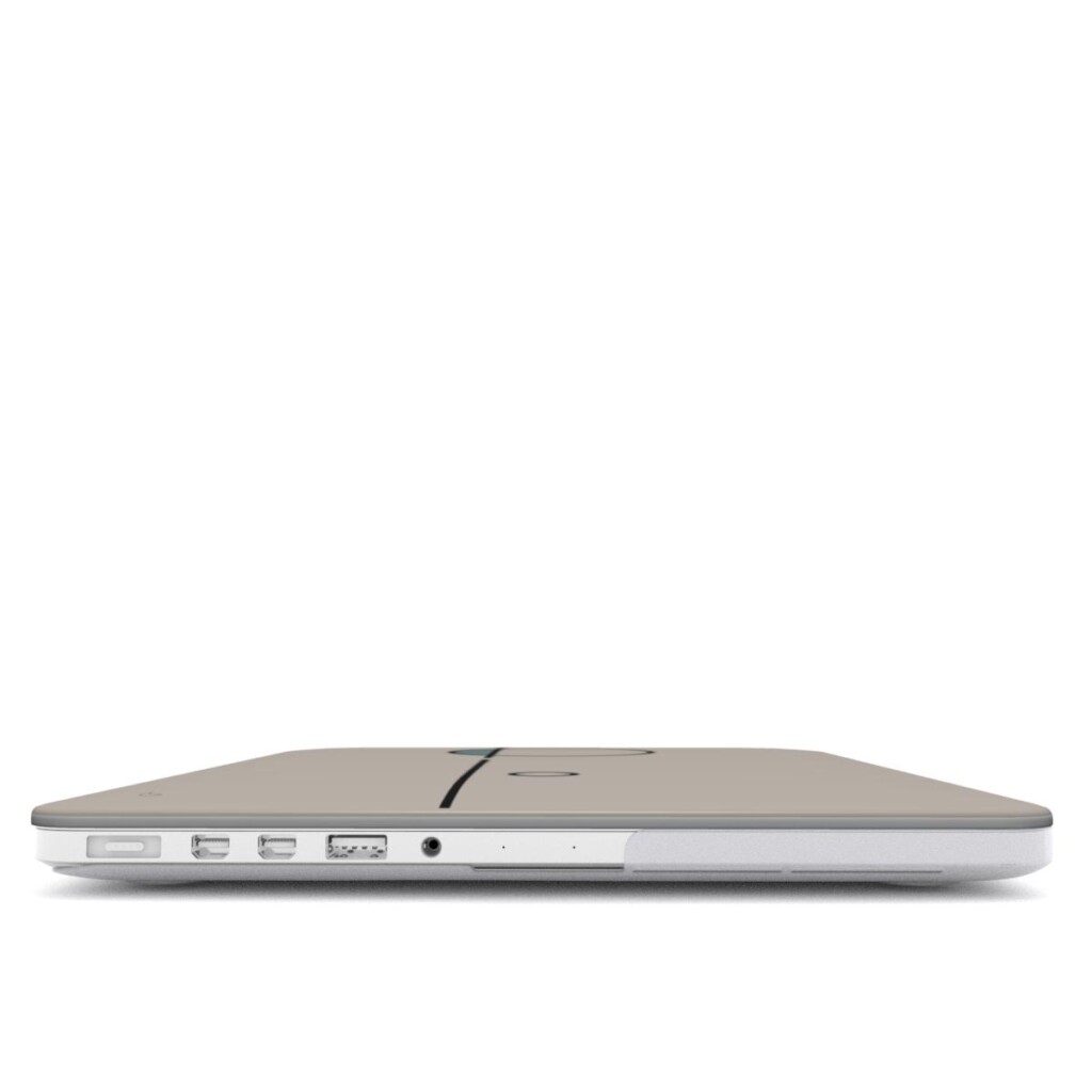 Balance 09 – Black Line MacBook Case MacBook cases  - 2