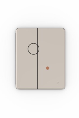 Minimal geometry iPad case – Balance 12 black line structure