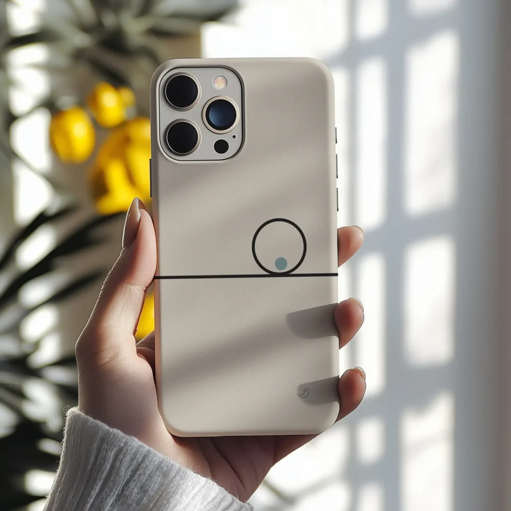 Geometric Accent Phone Case – Balance 07 – Support Phone Cases  - 4