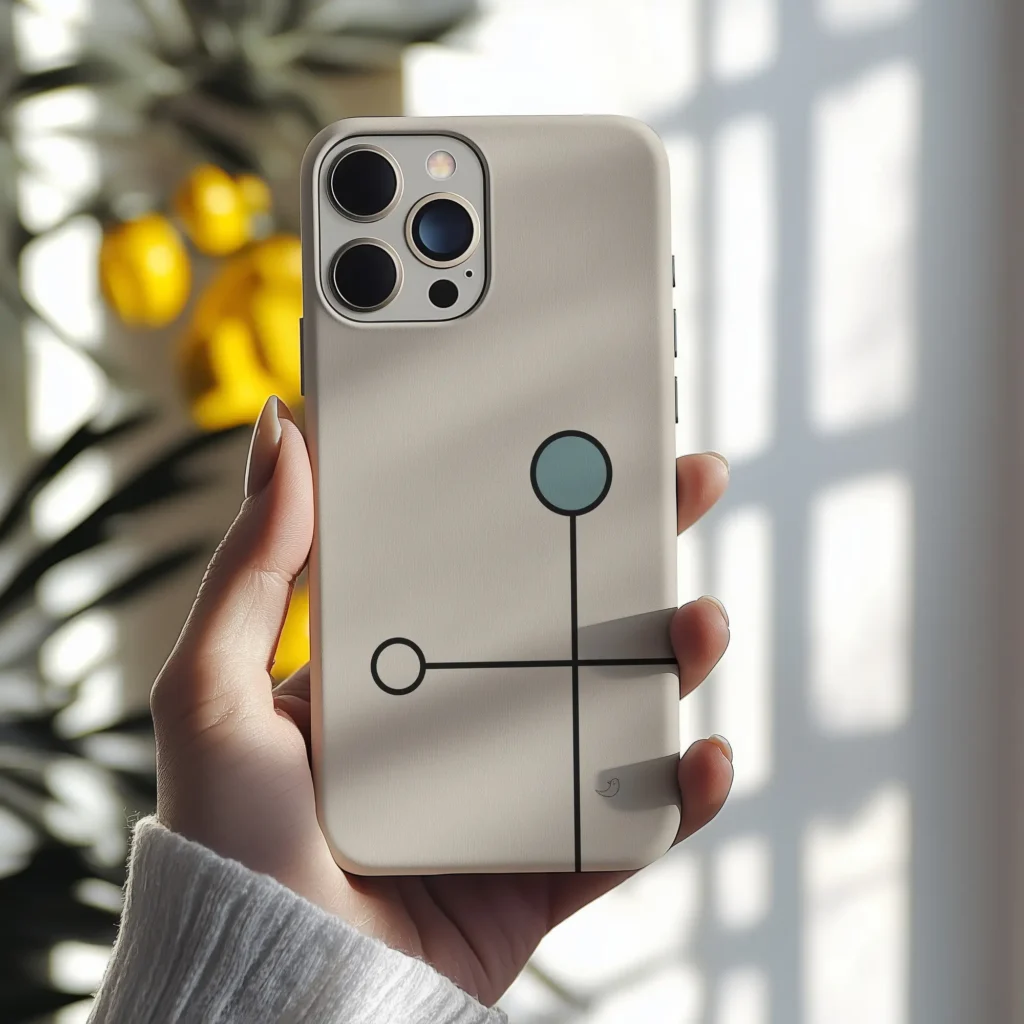 Modern Minimalist Phone Case – Balance 10 – Choice Phone Cases  - 4