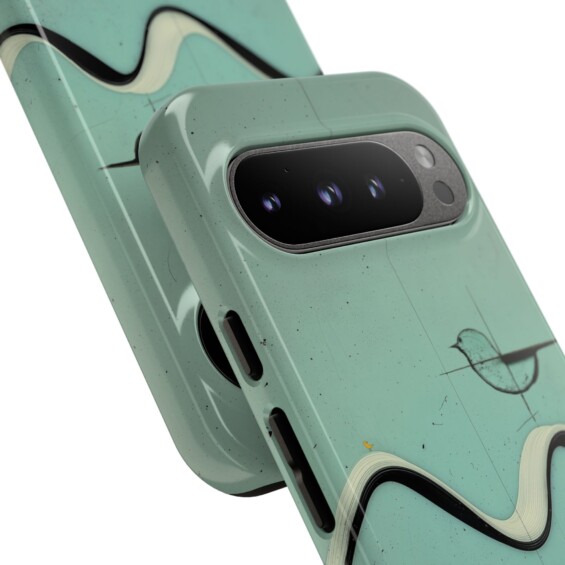 Phone Case – With The Wave Art  - 3