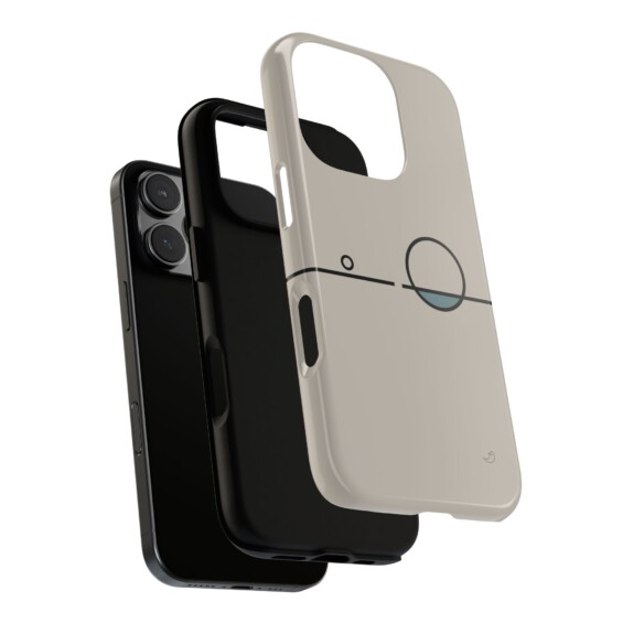 Balance 09 – Black Line Phone Case Phone Cases  - 3