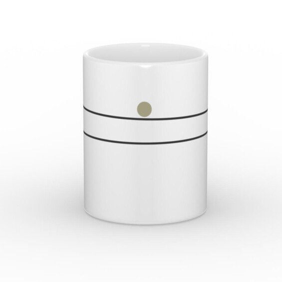 Balance 06 – Minimal Line Art Coffee Mug Mugs  - 2