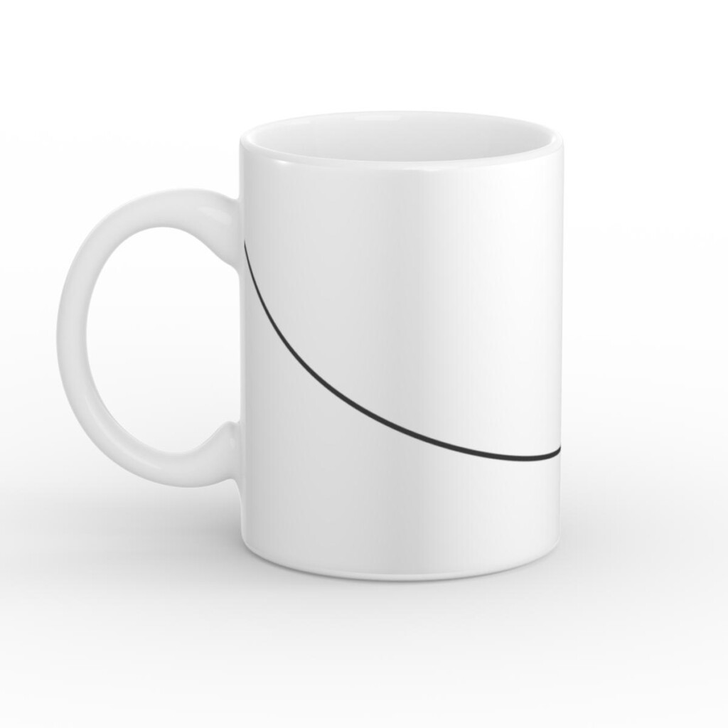 Balance 04 – Minimal Abstract Ceramic Mug Mugs  - 3