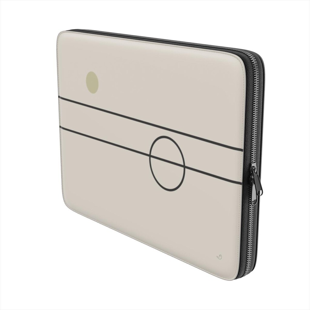 Balance 06 – Minimal Line Art Laptop Sleeve Laptop Sleeves  - 3