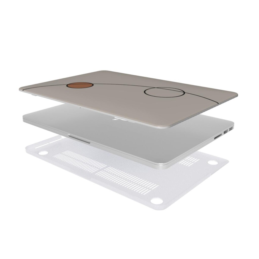 Balance 08 – Minimal Abstract MacBook Case MacBook cases  - 3