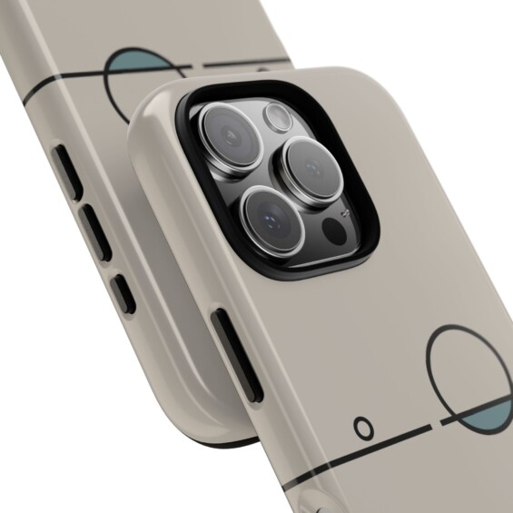 Balance 09 – Black Line Phone Case Phone Cases  - 2