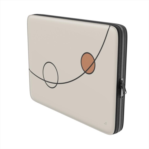 Balance 08 – Minimal Abstract Laptop Sleeve Laptop Sleeves  - 3