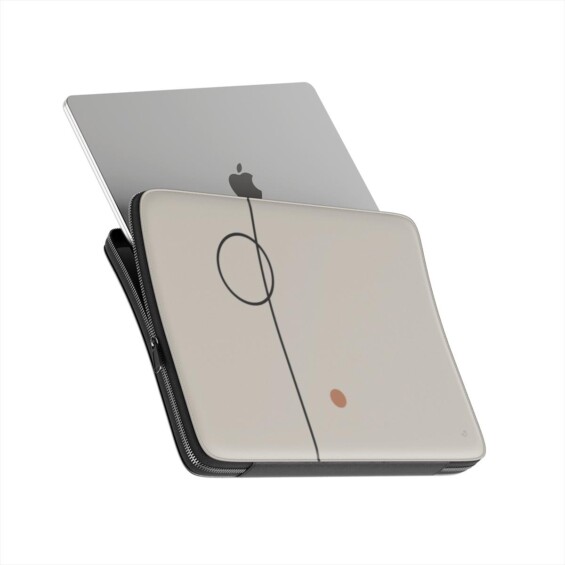 Balance 12 – Minimal Geometry Laptop Sleeve Laptop Sleeves  - 2