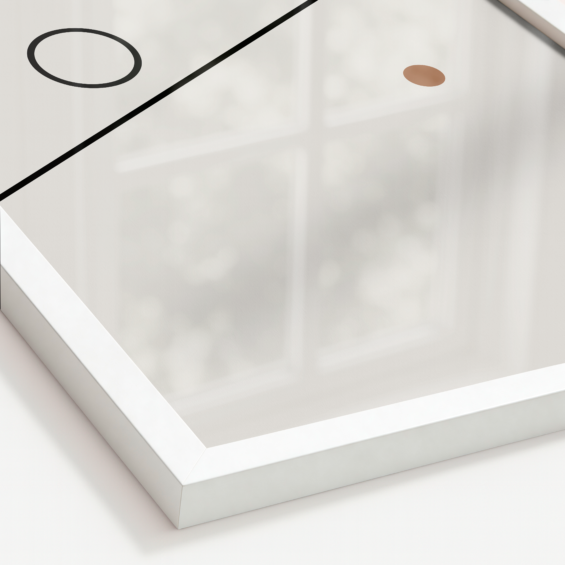 Balance 01 – Minimal Geometric Framed Poster Posters  - 4