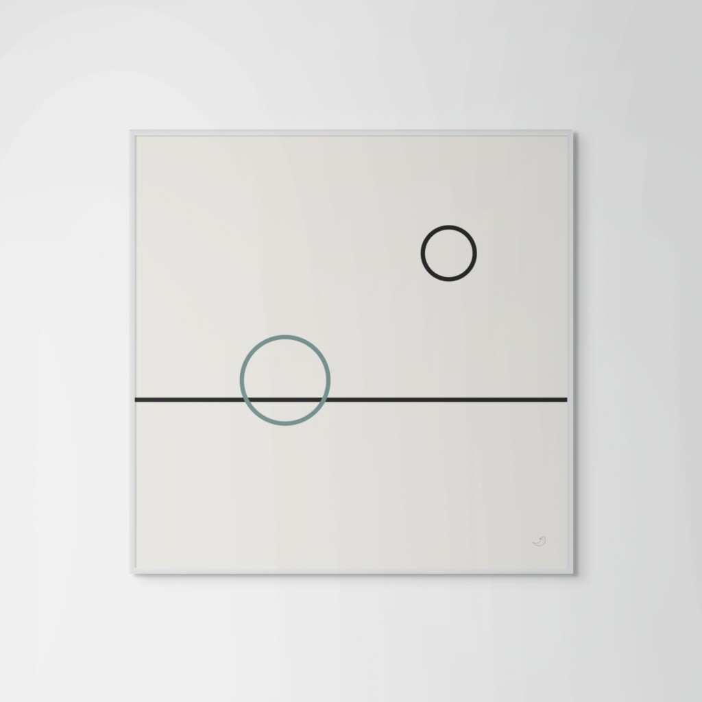 Balance 02 – Minimal Line Art Canvas Canvas  - 5