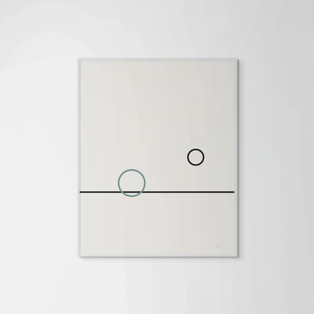 Balance 02 – Minimal Line Art Poster Posters - 5 Balance 02 – Minimal Line Art Poster Posters - 5