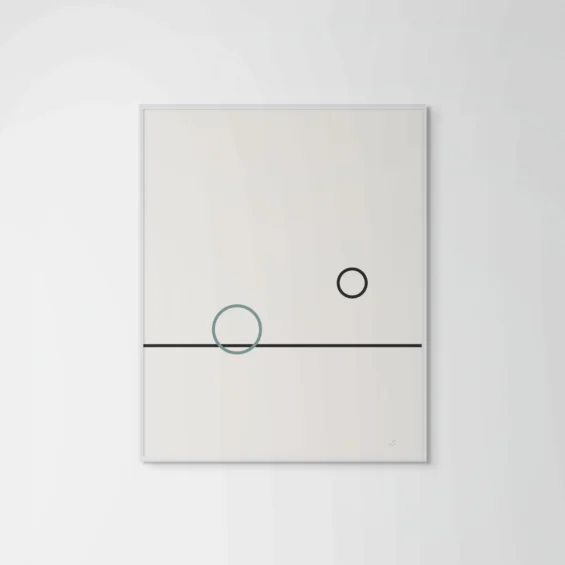 Balance 02 – Minimal Line Art Poster Posters - 5 Balance 02 – Minimal Line Art Poster Posters - 5