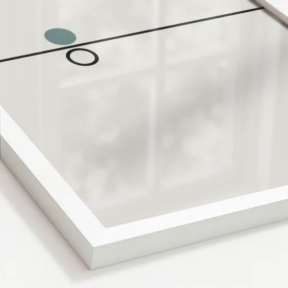 Balance 03 – Geometric Minimal Framed Poster Posters  - 4