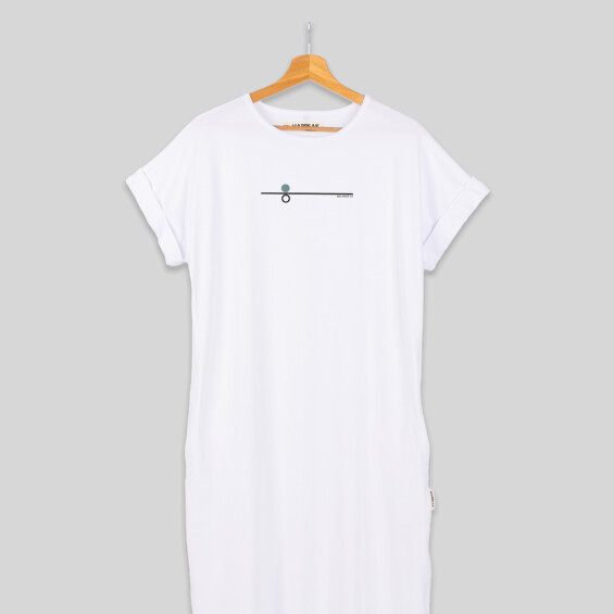 Balance 03 – Geometric Minimal Long Dress Dresses  - 3