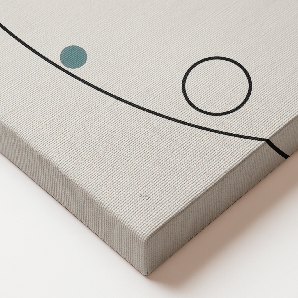 Balance 04 – Minimal Abstract Canvas Art Canvas  - 2