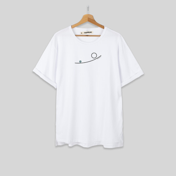 Balance 04 – Minimal Abstract T-shirt T-shirts  - 2