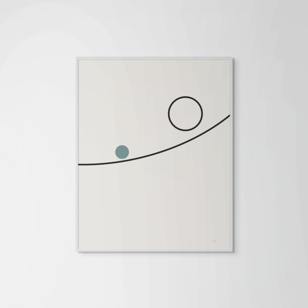 Balance 04 – Minimal Abstract Canvas Art Canvas  - 5