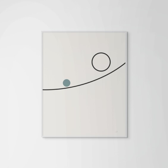 Balance 04 – Minimal Abstract Canvas Art Canvas  - 5