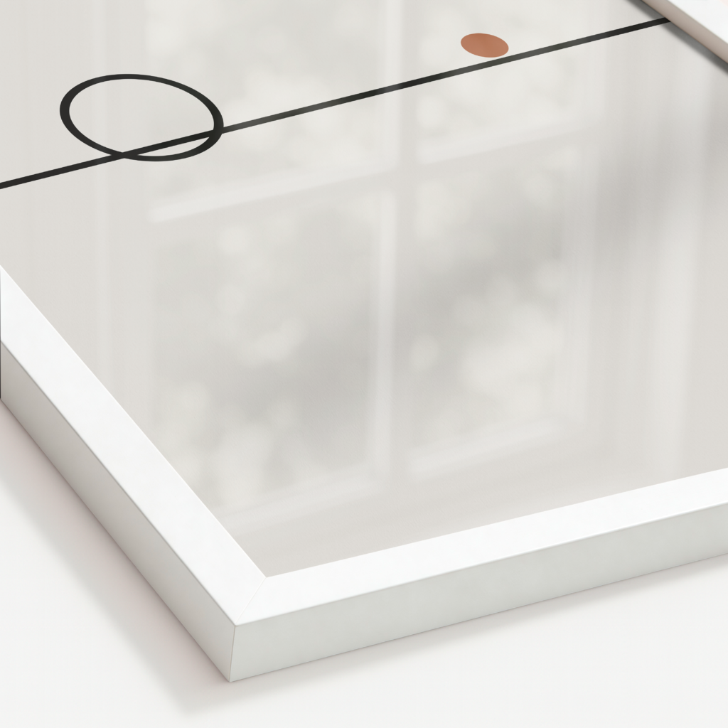 Balance 05 – Modern Geometric Framed Poster Posters  - 4