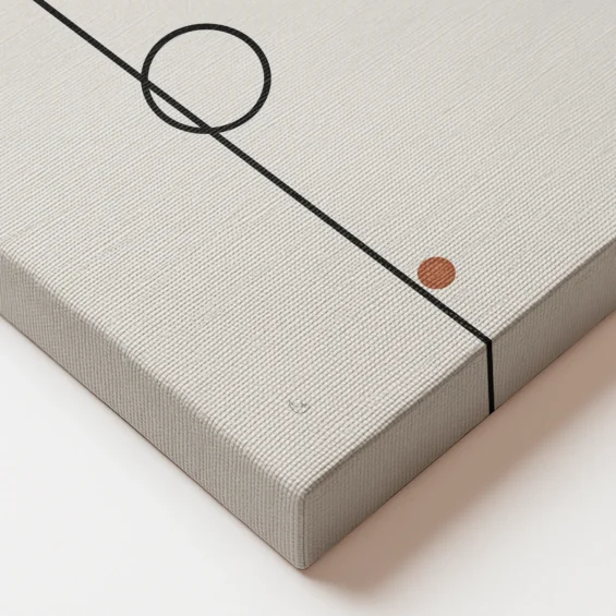 Balance 05 – Modern Geometric Canvas Art Canvas  - 2