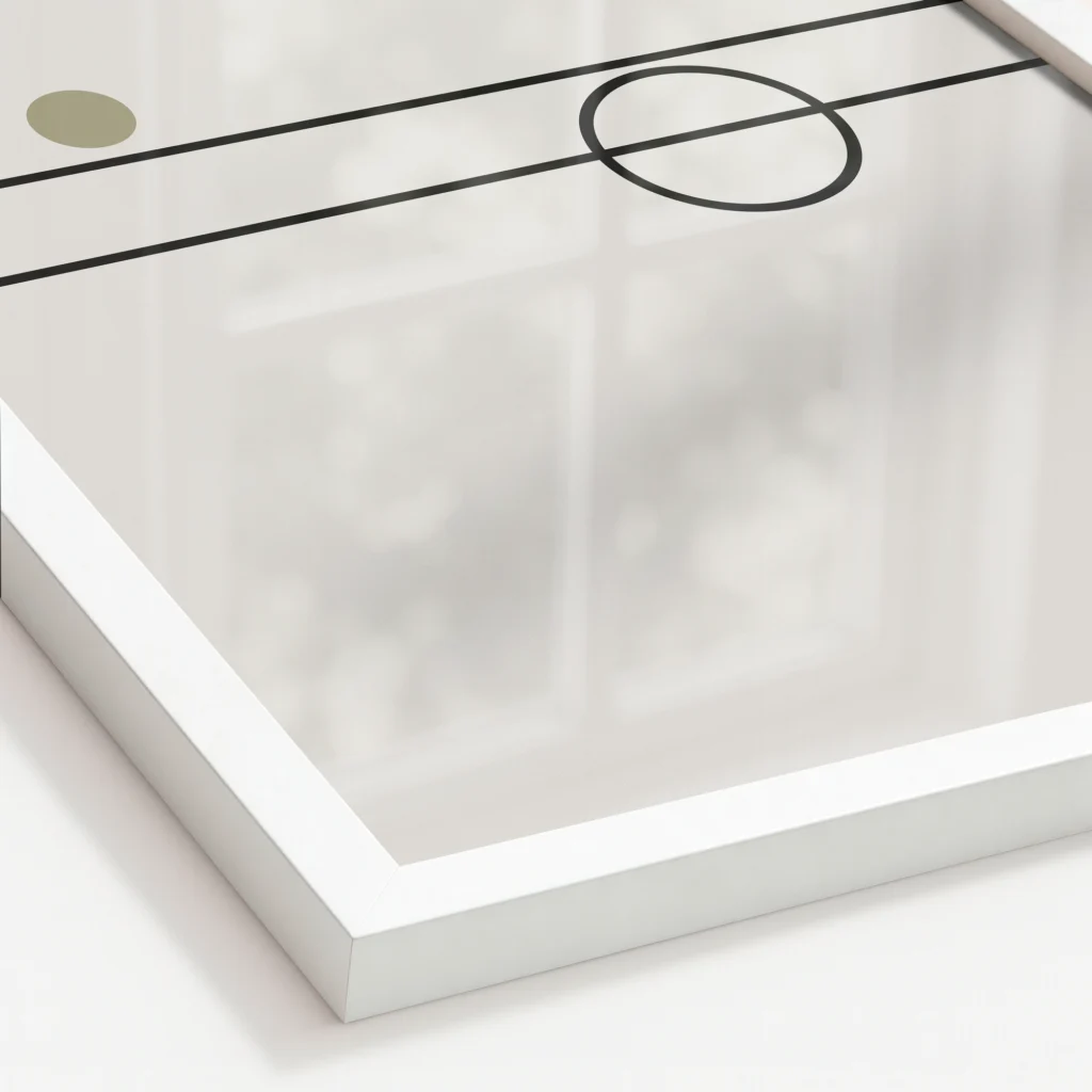 Balance 06 – Minimal Line Framed Poster Posters  - 4