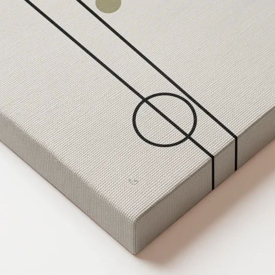 Balance 06 – Minimal Line Canvas Art Canvas  - 2