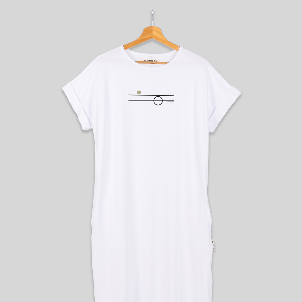 Balance 06 – Abstract Line Art Long Dress Dresses  - 3