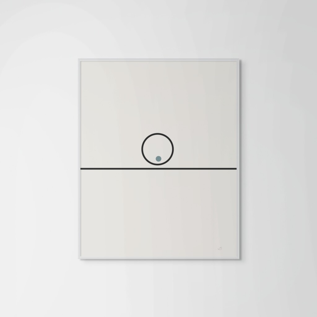 Balance 07 – Geometric Accent Canvas Canvas  - 5