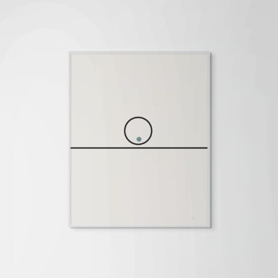 Balance 07 – Geometric Accent Canvas Canvas  - 5