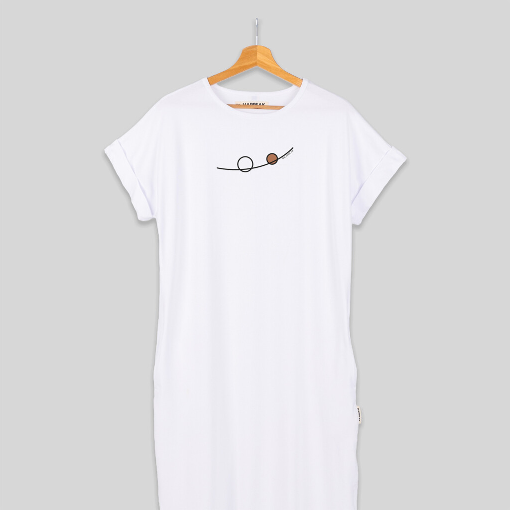 Balance 08 – Minimal Abstract Long Dress Dresses  - 2