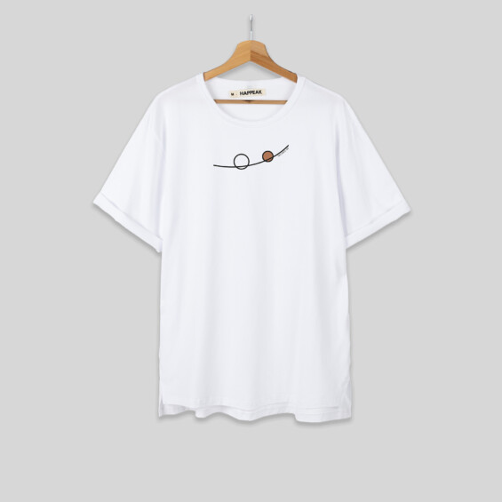 Balance 08 – Minimal Abstract T-shirt T-shirts  - 5