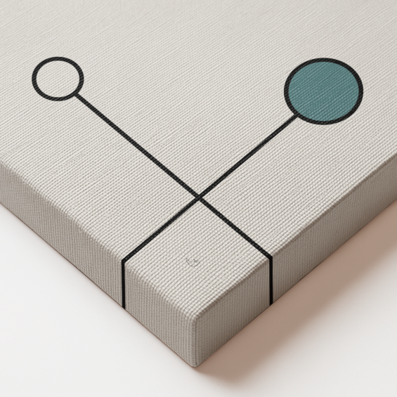 Balance 10 – Modern Minimalist Canvas Canvas  - 2