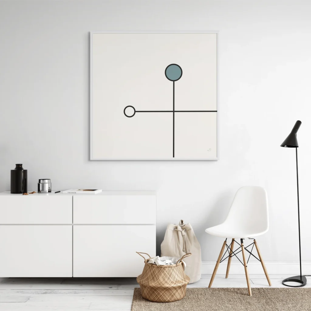 Balance 10 – Modern Minimalist Canvas Canvas  - 1