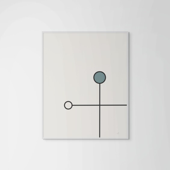 Balance 10 – Modern Minimalist Canvas Canvas  - 5