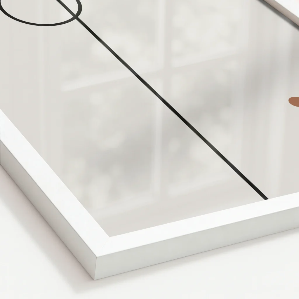 Balance 12 – Minimal Geometry Framed Poster Posters  - 4