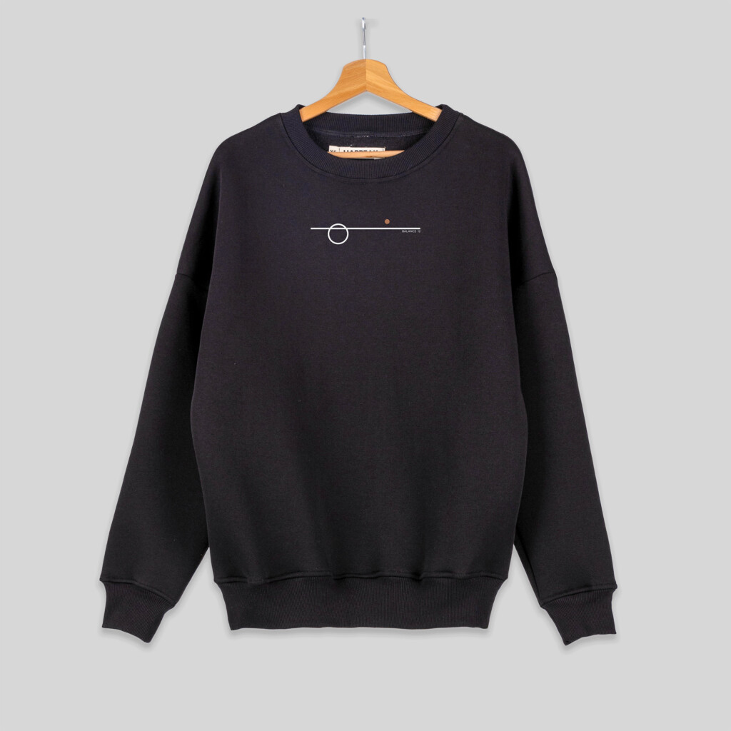 Balance 12 – Minimal Geometry Sweatshirt Sweatshirts  - 1